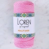 Loren Macrame Pembe El Örgü İpi - RM 074 - 34332