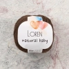 Loren Natural Baby Kahverengi El Örgü İpi - R035 - 33941