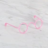 Loren Plastik Amigurumi Gözlük Pembe