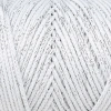 Loren Soft Star Makrome İpi Gümüş Simli Beyaz RM10