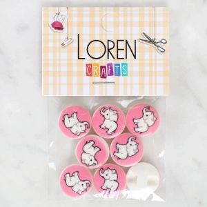 Loren Crafts 8li Fil Düğme - 1041