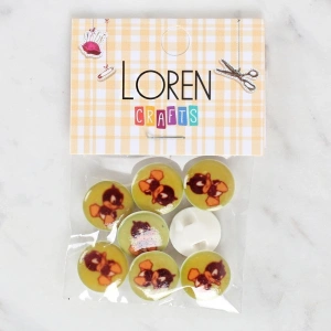 Loren Crafts 8li Ördek Düğme - 1204