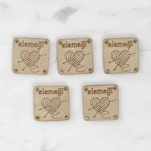 Loren Crafts Elemeği Deri Arma 5 Adet - 1569