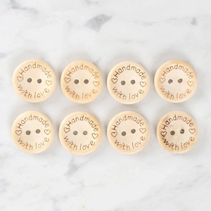 Loren Crafts Handmade 8li Düğme - 1615