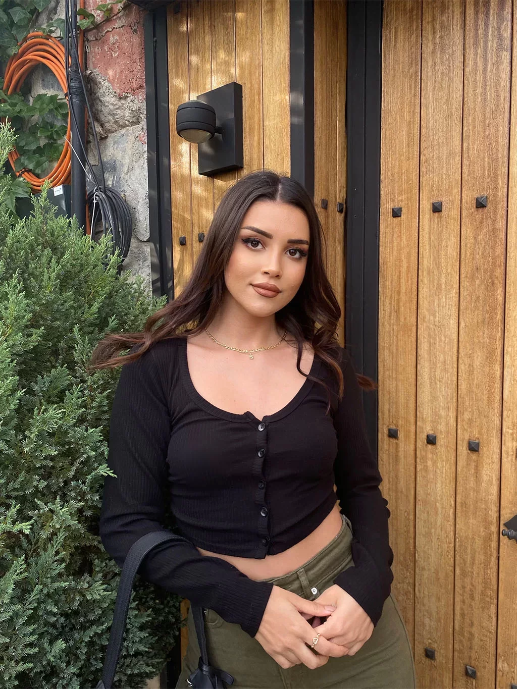 Yumoş Büzgülü Crop