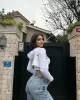 Fitilli Kapuşonlu Crop