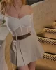 Madonna Yaka Tül Bodysuit