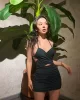 Olivia Çapraz Sandy Elbise