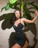 Olivia Çapraz Sandy Elbise