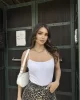 Çift Askı Detay Bodysuit