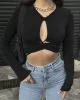Göğüs Dekolte Sandy Crop
