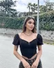 Şifon Kol Detay Crop