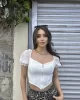 Şifon Kol Detay Crop