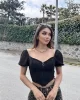 Şifon Kol Detay Crop