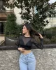 Tül Crop