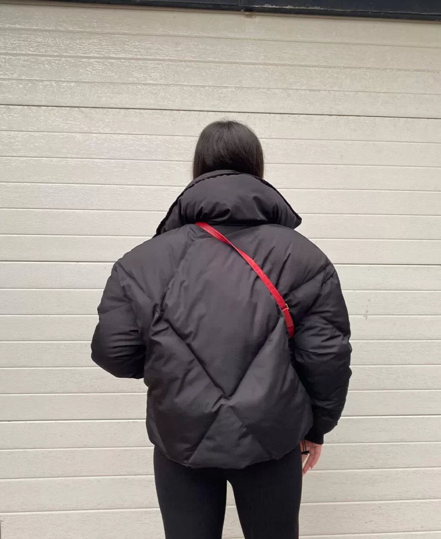 Baklava Desen Oversized Mont