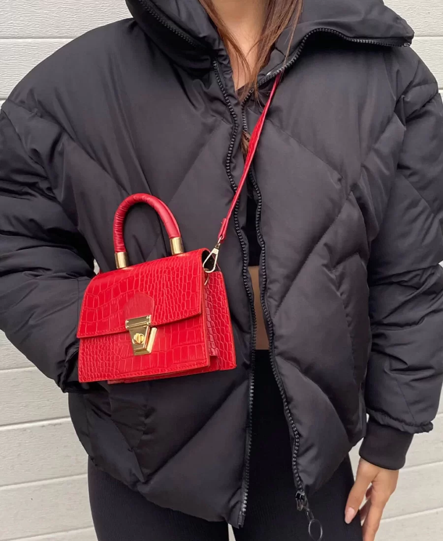 Baklava Desen Oversized Mont