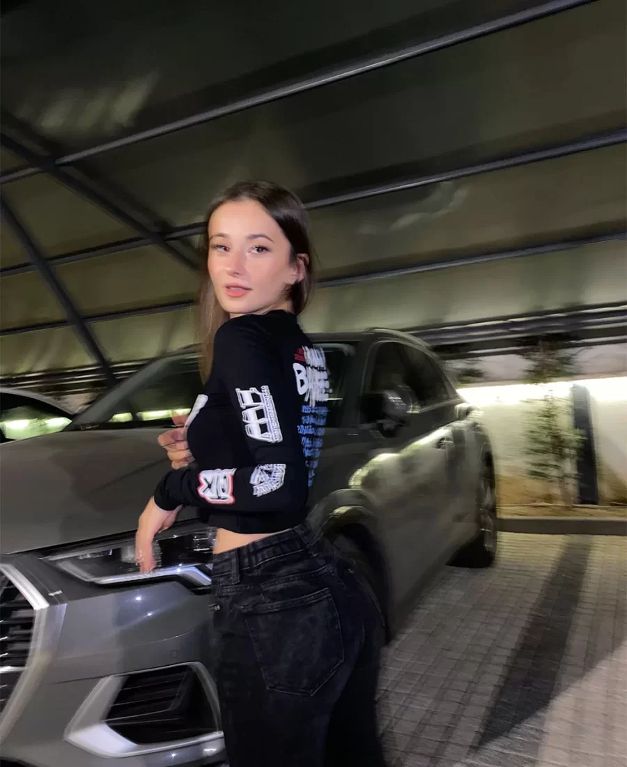 Baskılı Babe Crop