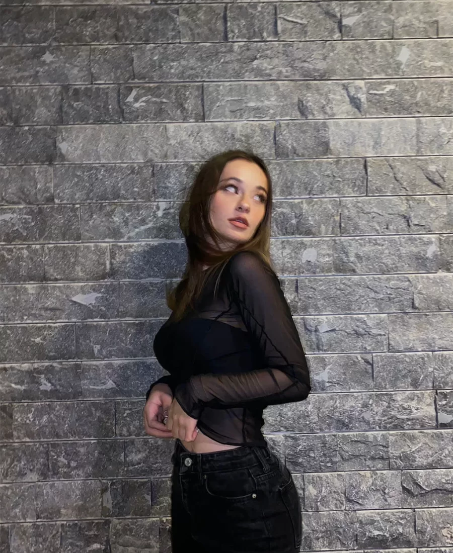 Biyeli Tül Crop