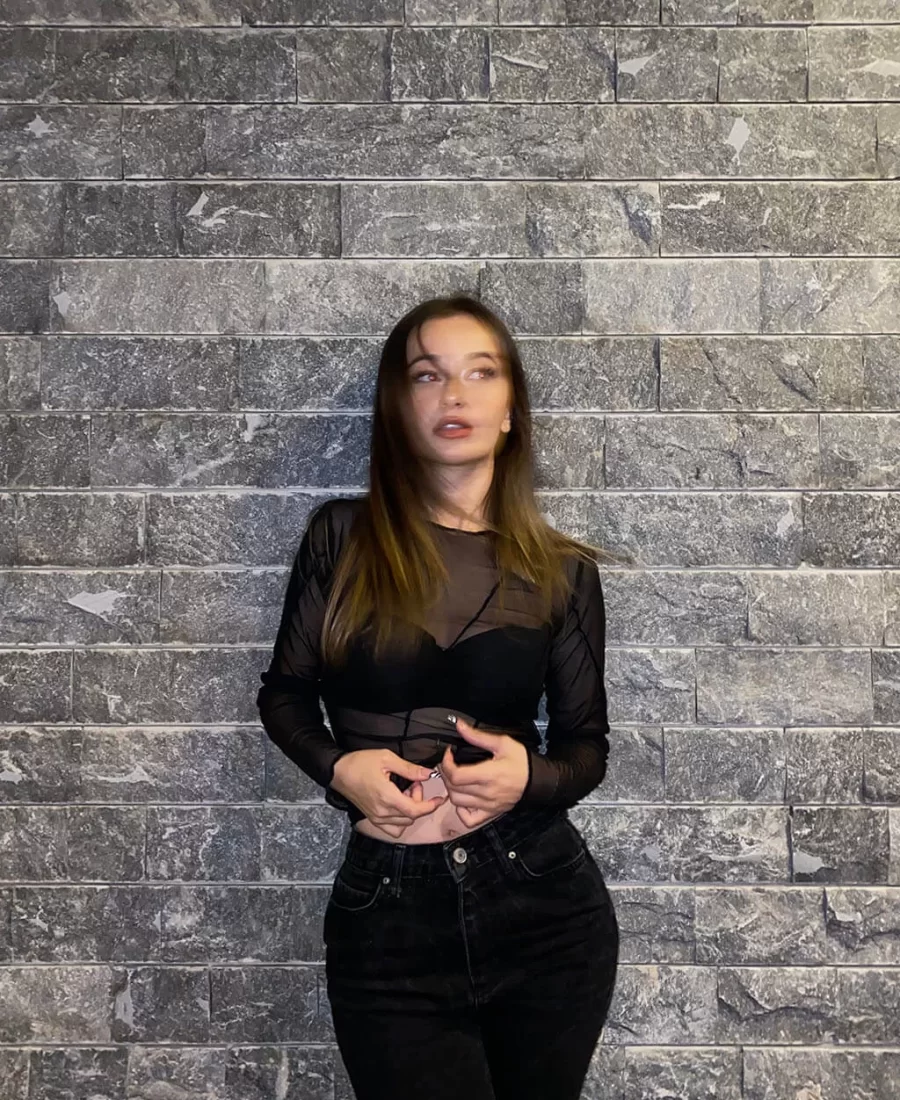 Biyeli Tül Crop
