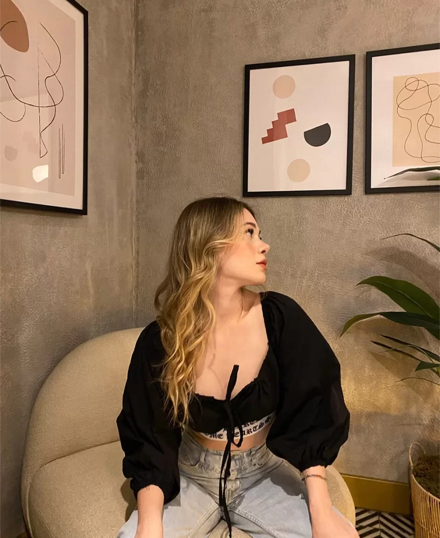 Madonna Balon Kol Crop