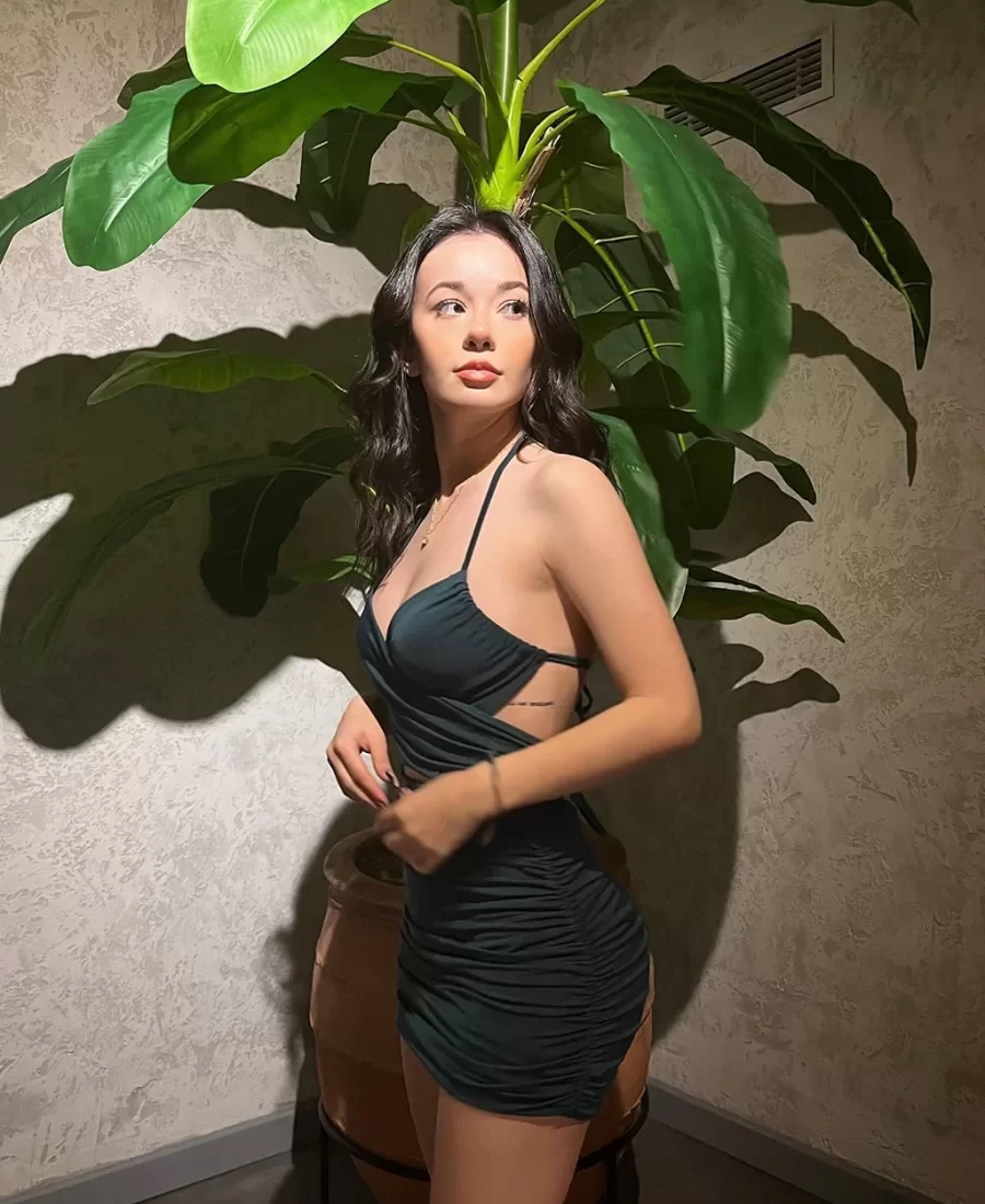 Olivia Çapraz Sandy Elbise