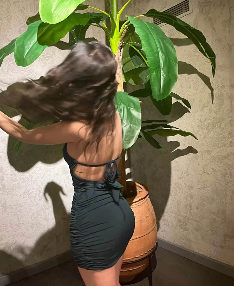 Olivia Çapraz Sandy Elbise