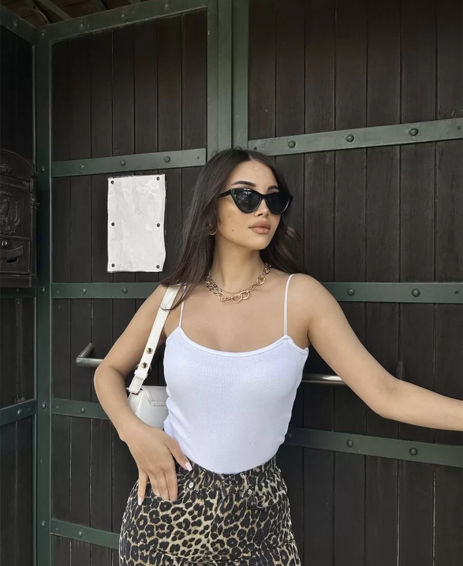 Çift Askı Detay Bodysuit
