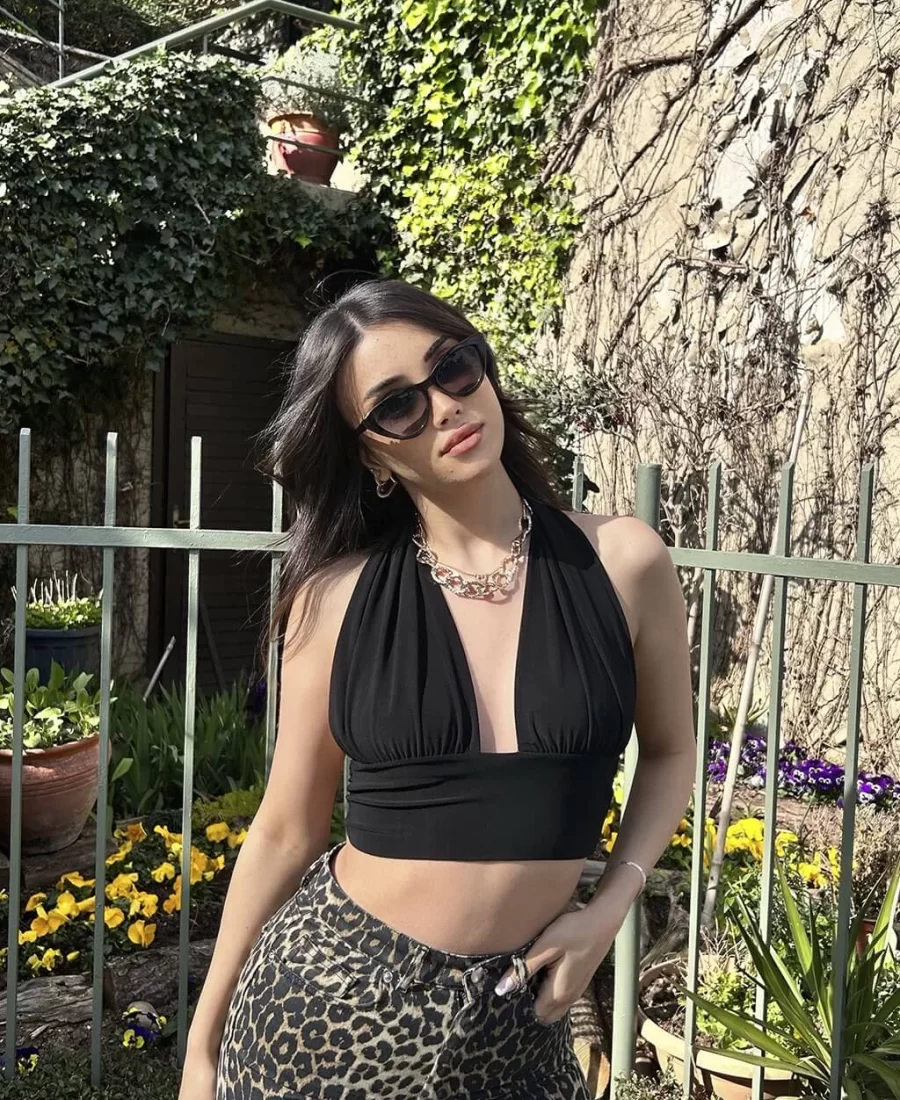 Kelly Bağlamalı Crop