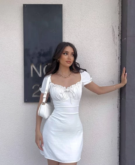 Linda Kol Detay Elbise