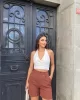 Audrey Kumaş Şort