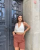 Audrey Kumaş Şort