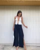 Keten Bağlamalı Pantolon