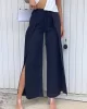 Keten Bağlamalı Pantolon