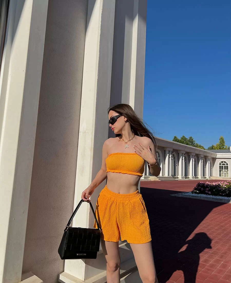Straplez Orange Takım