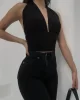 Lefty Sırt Dekolte Crop