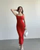 Askılı Midi Elbise