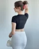 Bubble Dekolteli Crop