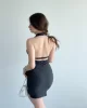 Bürümcük Mini Halter Elbise