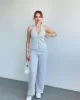 Çizgili Halter Takım