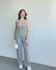 Çizgili Halter Takım