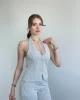 Çizgili Halter Takım