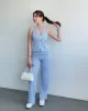 Çizgili Halter Takım