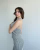 Çizgili Halter Takım
