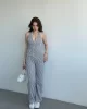 Çizgili Halter Takım