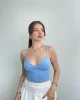 Dalgıç Kumaş Askılı Elbise