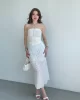 Dantel Astarlı Etek