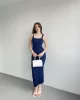 Fitilli Kumaş Askılı Elbise