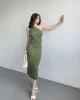 Gofre Etek Crop Takım
