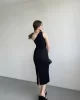 Gofre Etek Crop Takım